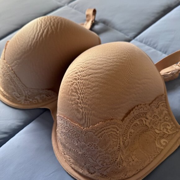 ThirdLove 24/7 Lace Detail T-Shirt Bra 40H - Picture 2 of 4